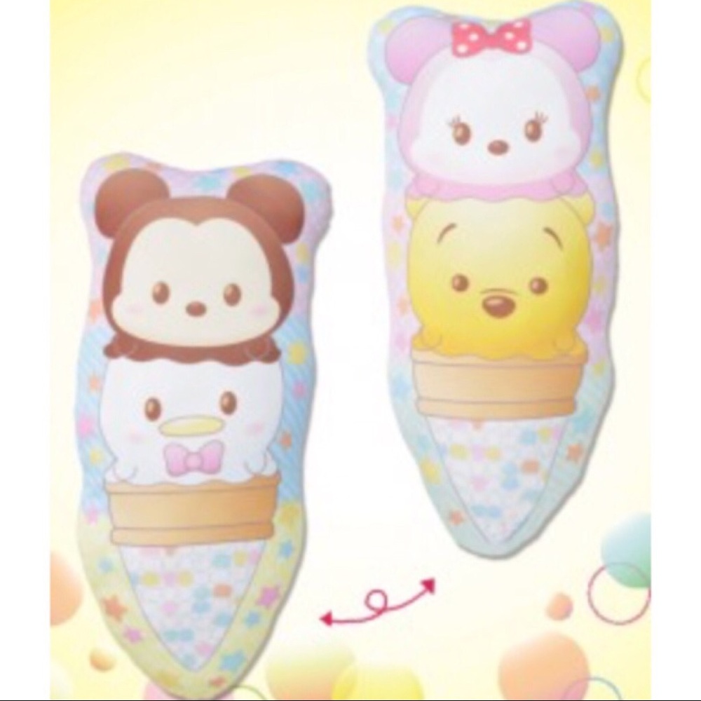 Disney tsum tsum ice cream body pillow